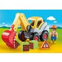 Playmobil - 1.2.3 Excavator Cu Brat Mobil - 3
