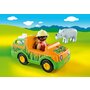 Playmobil - Masina Zoo cu rinocer - 4
