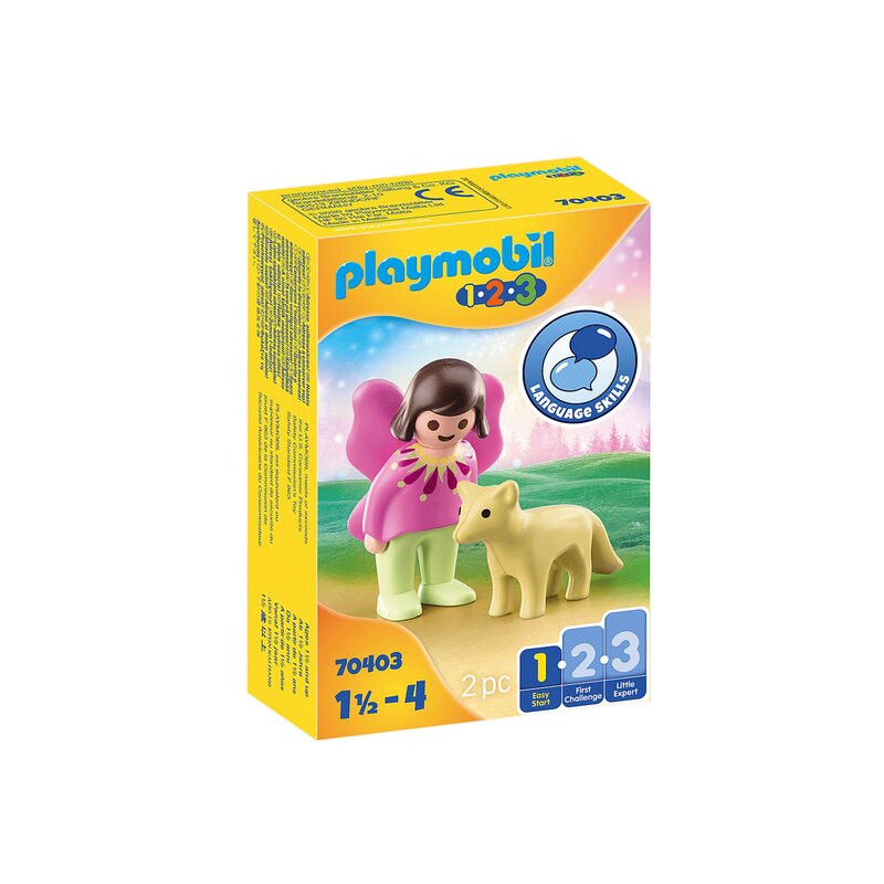 Playmobil - 1.2.3 Zana Cu Vulpe