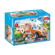 Playmobil - Ambulanta cu lumini intermitente