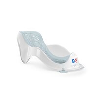 Angelcare - Mini suport de baie, Cu forma ergonomica, Pentru cazi de adulti sau de bebe, 0 luni+, Light Aqua
