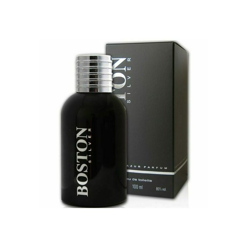 Apa de toaleta cote d'azur, boston silver, barbati, 100ml