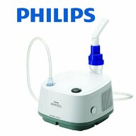 Philips - Aparat de aerosoli cu compresor InnoSpire Essence, MMAD 2.90 ?m, sistem Active Venturi