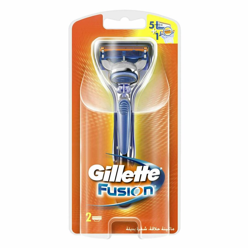 Gillette - aparat de ras fusion manual + 2 rezerve