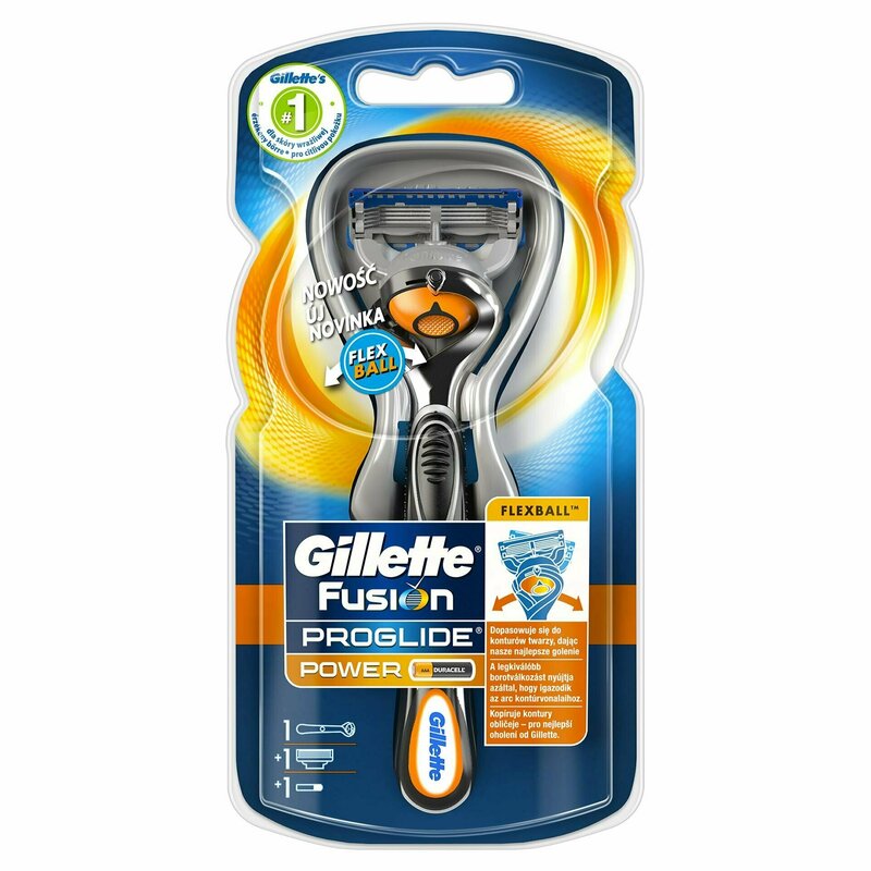 Gillette - aparat de ras fusion proglide power flexball 1 rezerva