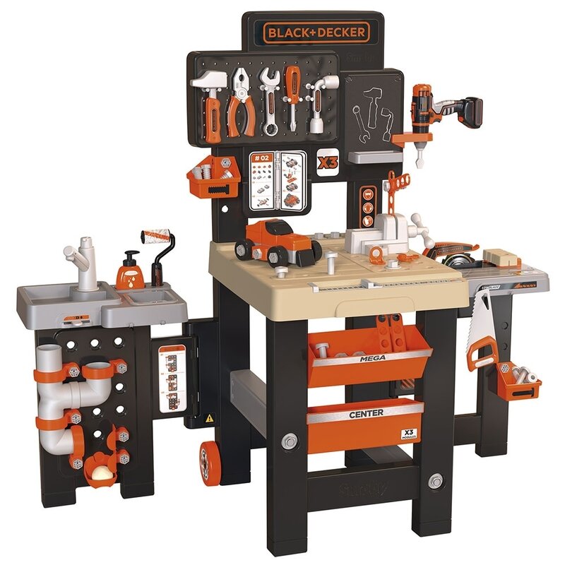 Smoby - atelier black & decker mega center