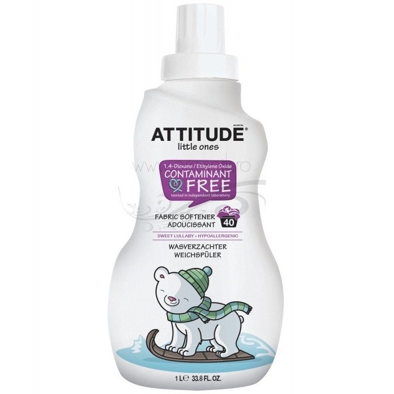 Attitude - Balsam de rufe pentru bebelusi - 40 spalari Pear Nectar