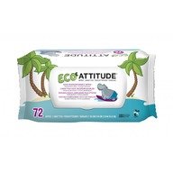 Attitude - Servetele umede pentru bebelusi 100 % biodegradabile, 72 bucati