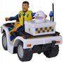 ATV Simba Fireman Sam Police cu figurina Malcolm si accesorii - 3