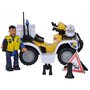 ATV Simba Fireman Sam Police cu figurina Malcolm si accesorii - 5