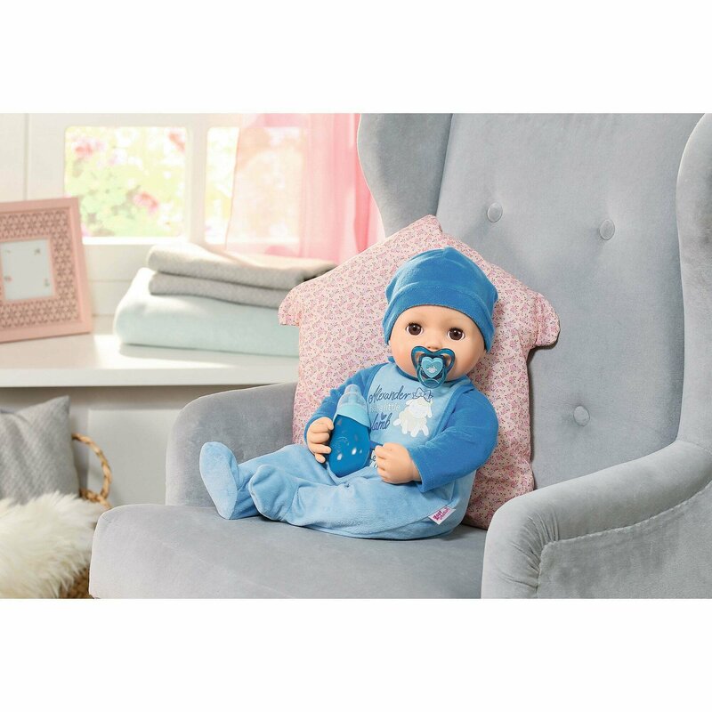 Zapf creation - baby annabell – alexander interactiv 43 cm