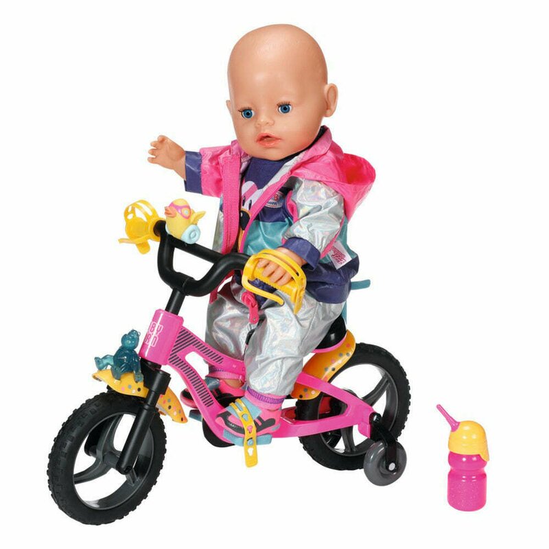 Zapf creation - Baby Born - Bicicleta Cu Lumini Si Claxon