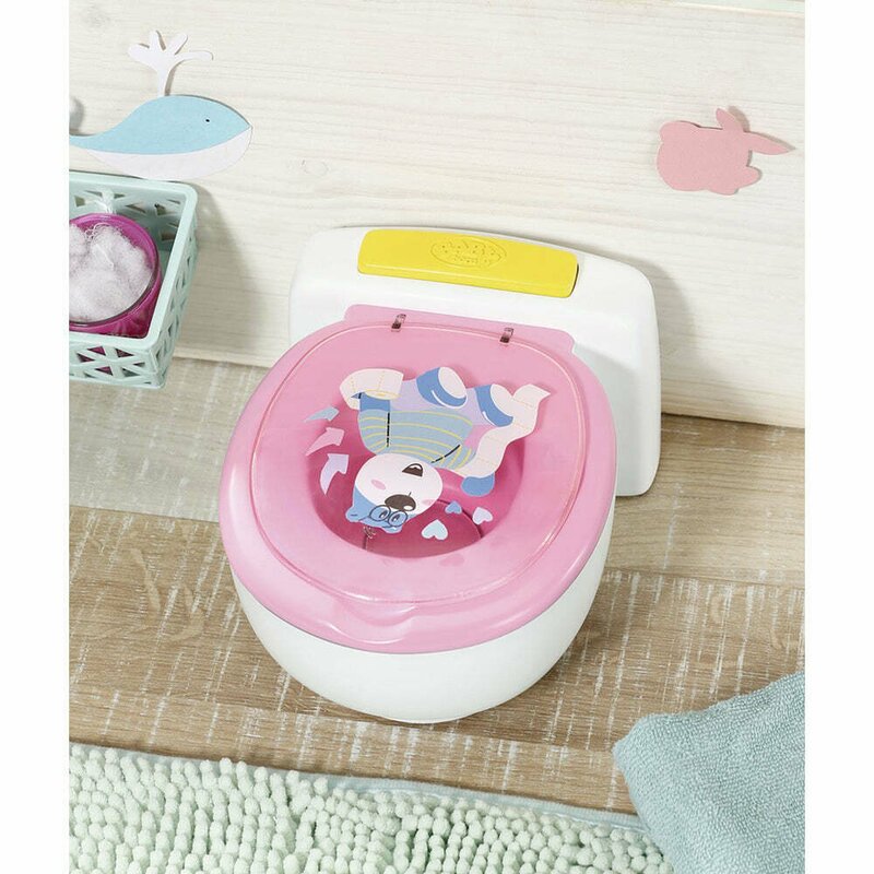 Zapf creation - baby born - toaleta cu efecte sonore