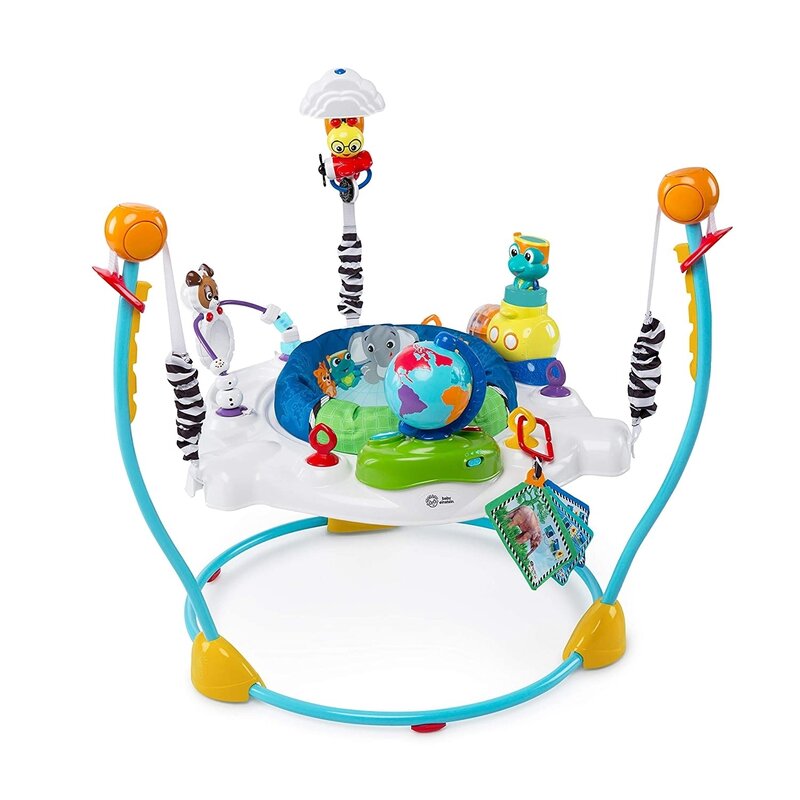 Baby Einstein - Jumper Journey of Discovery Rotire 360 grade, Cu activitati, Reglabil