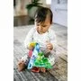 Jucarie dentitie, Baby Einstein, In forma de carte Cu maner, Cu texturi si culori, Maner din plastic, Fara BPA, 0 luni+, Multicolor - 5