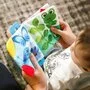Jucarie dentitie, Baby Einstein, In forma de carte Cu maner, Cu texturi si culori, Maner din plastic, Fara BPA, 0 luni+, Multicolor - 8