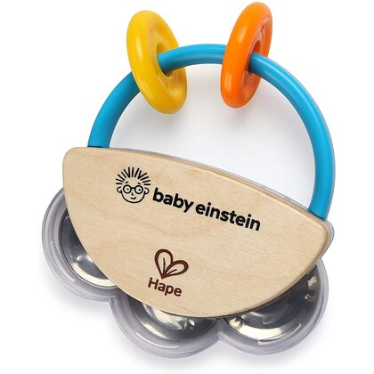 Baby Einstein - Jucarie mini tamburina din lemn