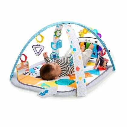 Salteluta interactiva, Baby Einstein, Kickin` Tunes, 4 in 1, 86x68 cm, Multicolor