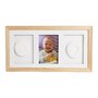 Baby HandPrint - Double Memory Frame Natur - 1