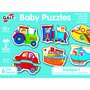 Baby Puzzles: Set de 6 puzzle-uri Transport (2 piese) - 9
