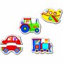 Baby Puzzles: Set de 6 puzzle-uri Transport (2 piese) - 2