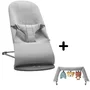 BabyBjorn - Balansoar Bliss 3D Jersey , Light ,  Cu bara detasabila, Gri - 1