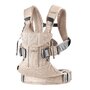 BabyBjorn - Marsupiu ergonomic One Air Pealy 3D Mesh , Protectie cap, Anatomic, 4 - 1