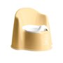 BabyBjorn - Olita Potty Chair Powder Cu protectie spate, Alb/Galben - 1