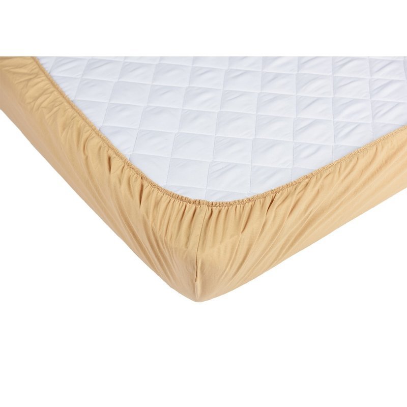 BabyNeeds - Cearceaf cu elastic 120x60 cm, Cappuccino