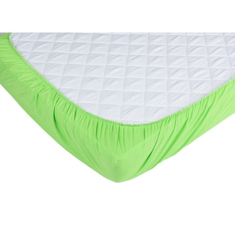 BabyNeeds - Cearceaf cu elastic 140x70 cm, Verde