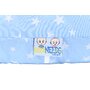 BabyNeeds - Perna 3 in 1 pentru gravide si bebelusi Soft Plus, Cu husa detasabila din bumbac, Albastru cu stelute - 2