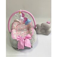 Mykids - Babynest Premium  0148 Unicorn Pink