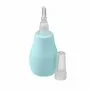Aspirator nazal manual, BabyOno, Cu varf Din silicon, 0 luni+, Albastru - 1