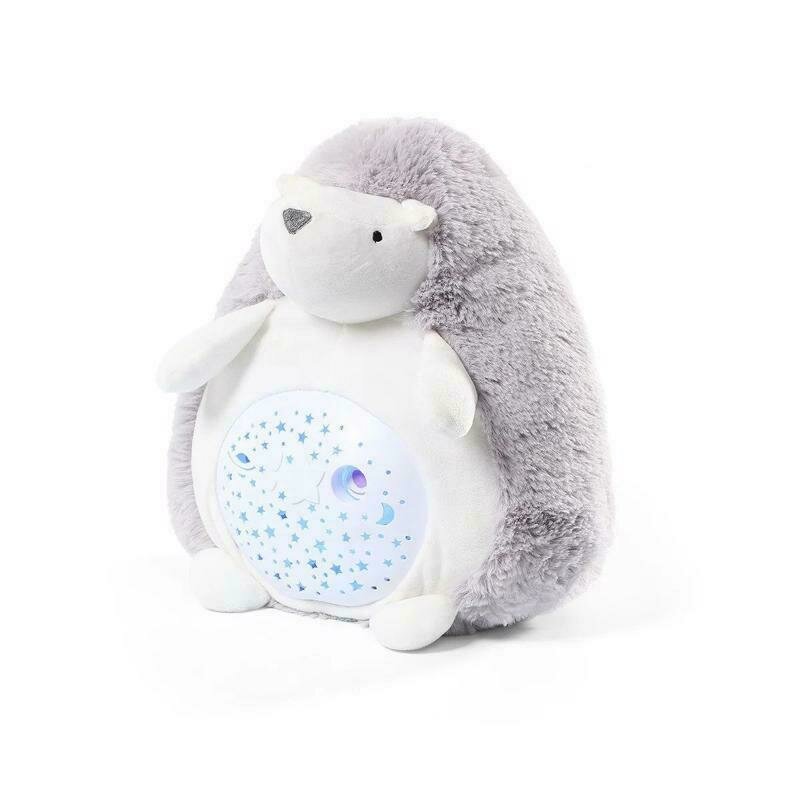 Babyono - lampa de veghe cu sunete si proiector, ariciul hugo, gri