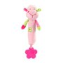 BabyOno - Zornaitoare de plus Sweet Lambie, Roz