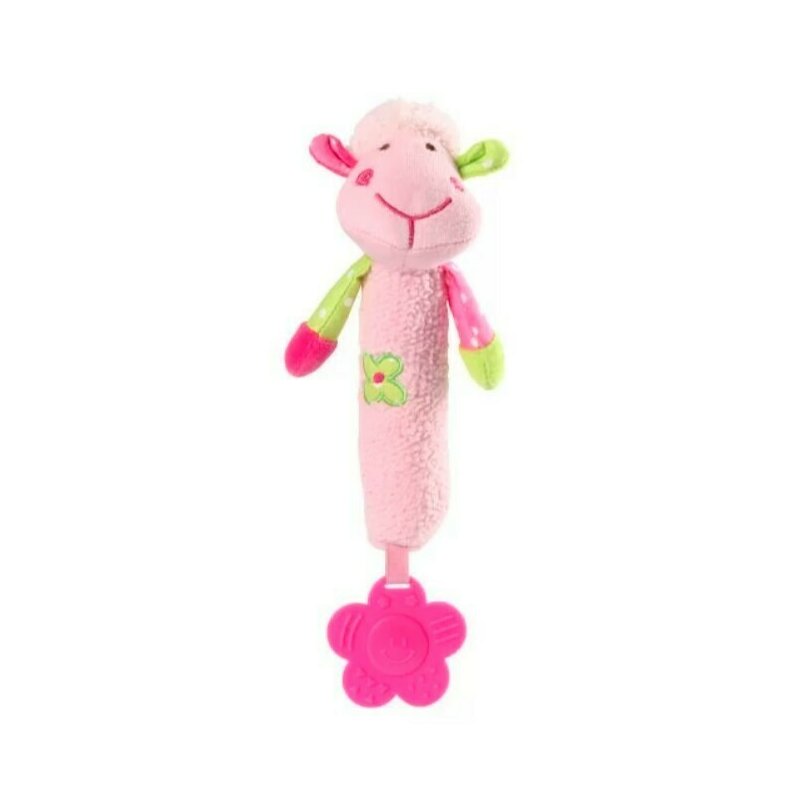 Babyono - zornaitoare de plus sweet lambie, roz