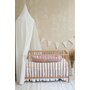 Babyly - Baldachin suspendat multifunctional, Bumbac Brodat, Alb, 300x50 cm,  - 2