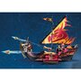 Playmobil - Set de constructie Banditii burhan si nava de foc , Novelmore - 3