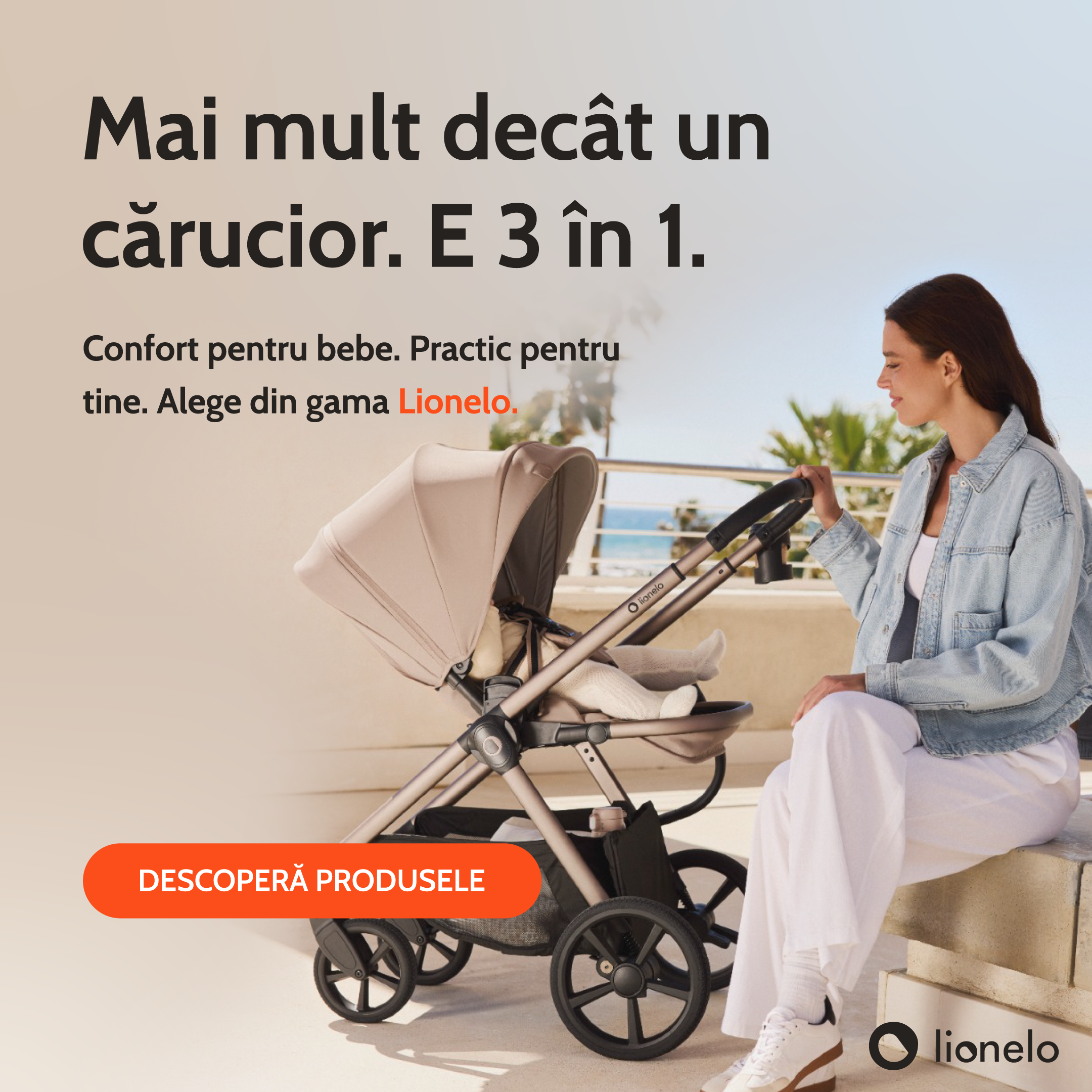 Lionelo carucioare 3 in 1