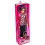 Mattel - BARBIE PAPUSA BAIAT FASHIONISTAS CU MAIOU CU IMPRIMEU CU FULGERE - 1