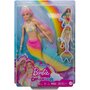 Mattel - Papusa Barbie Sirena , Dreamtopia , Isi schimba culoarea - 1