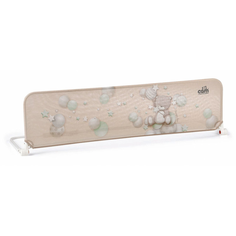 Bariera de protectie pentru pat 150 x 44 x 41 cm, bej