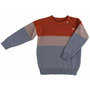 BEN Rusty Orange 74/80 - Pulover din lana merinos tricotata - Iobio - 1