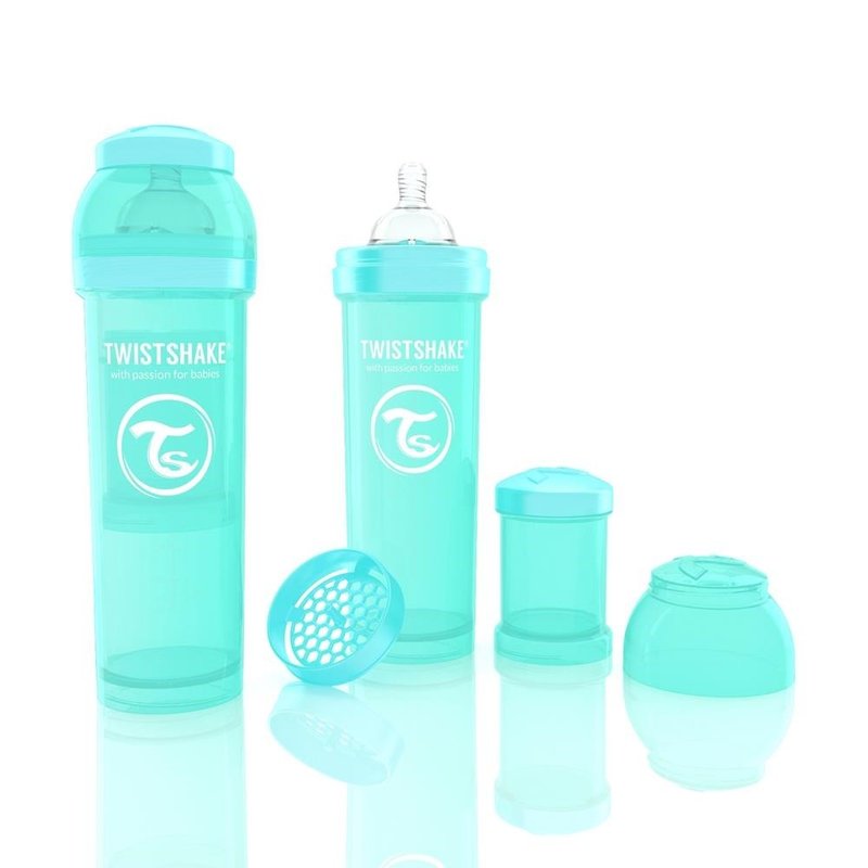 Biberon Twistshake Anti - Colici 330 ml Turcoaz