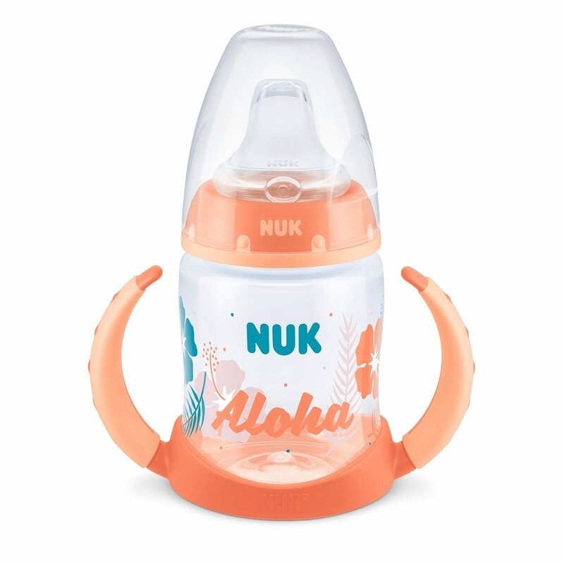 Nuk - nuk - biberon first choice beach edition cu toarte 150ml nude