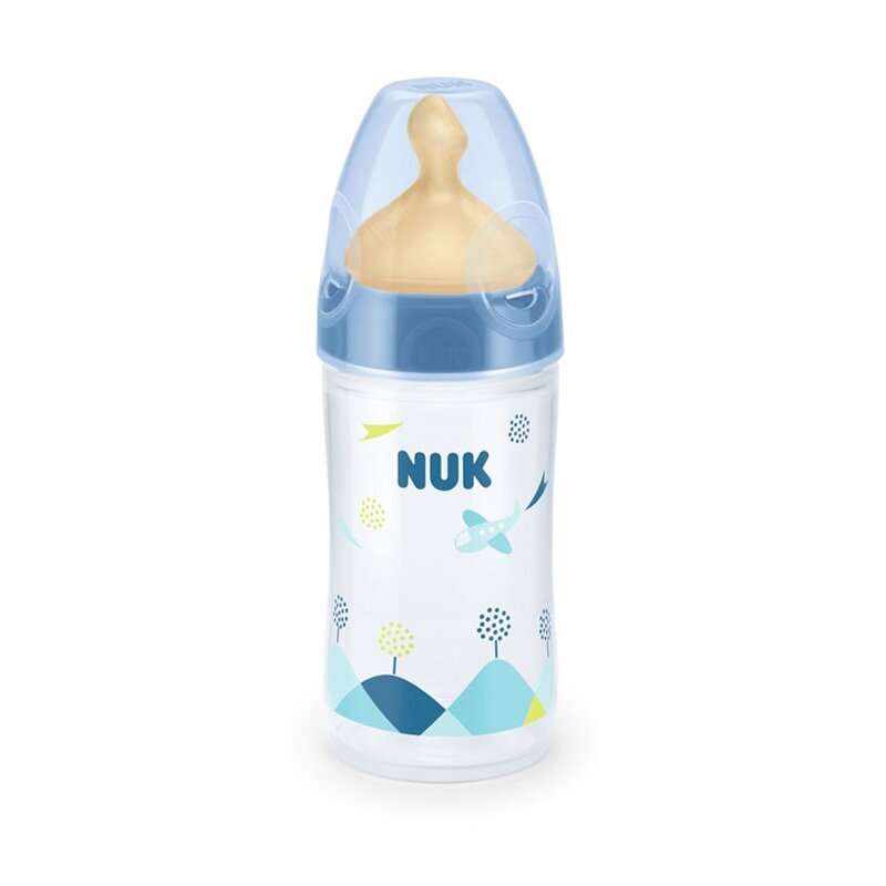 Nuk - nuk - biberon new classic 150 ml tetina latex 0-6 luni bleu