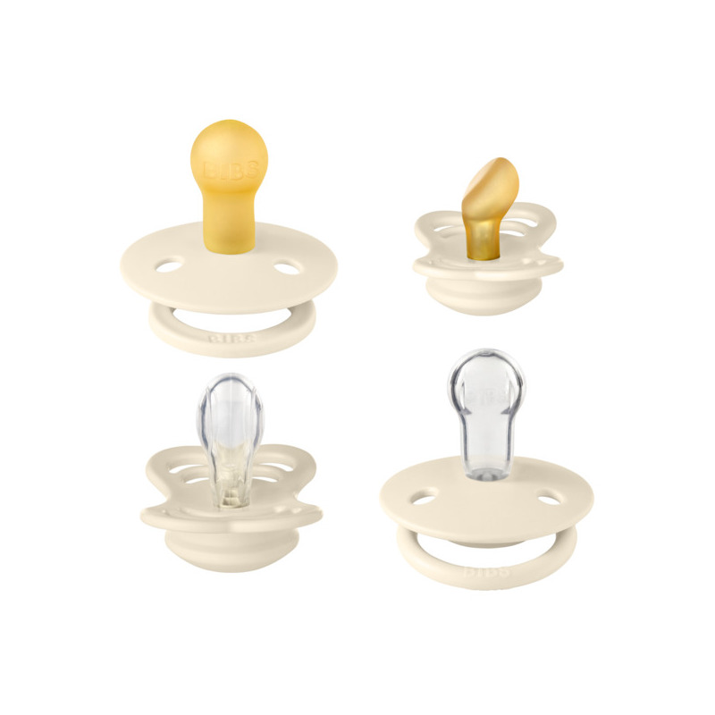 Bibs - set 4 suzete try-it collection 0 luni +