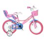 Bicicleta copii 14'' - Purcelusa Peppa - 1