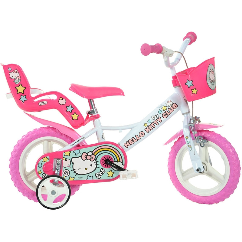 Bicicleta copii dino bikes 12' hello kitty
