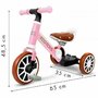 Bicicleta de echilibru 3 in 1 cu pedale pentru copii Ecotoys LC-V1322 - Roz - 3